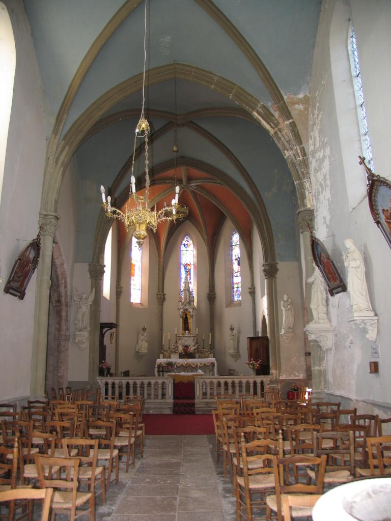prieuré de bénédictins Saint-Sulpice, puis église paroissiale Notre-Dame de la Nativité