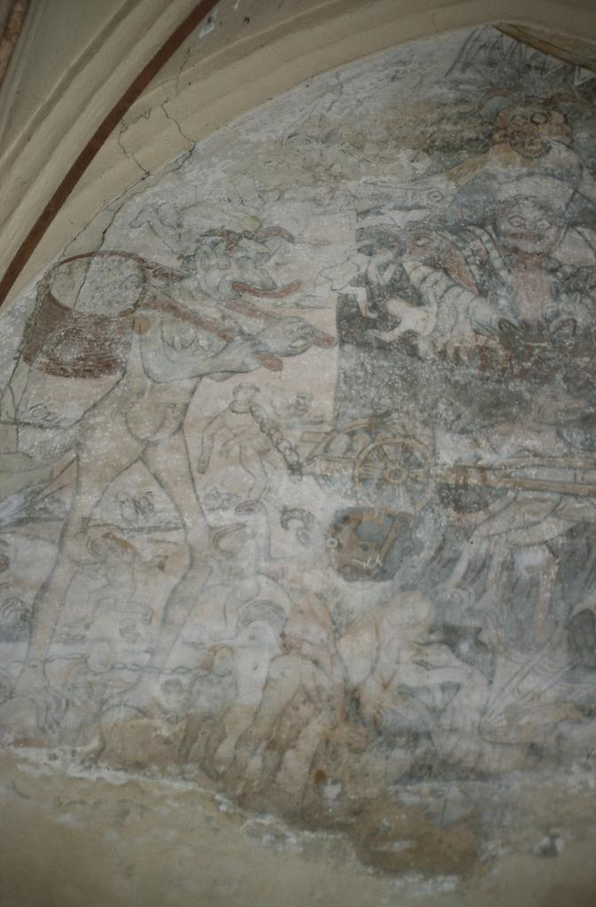 peinture monumentale : Enfer et Paradis
