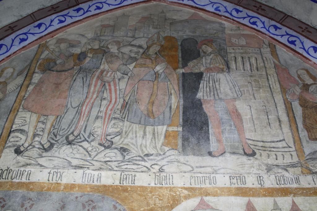 peinture monumentale : cycle de saint Blaise