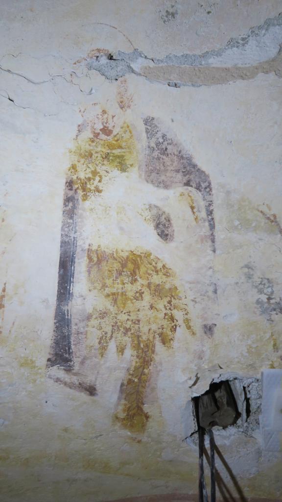 Les peintures monumentales de la chapelle nord