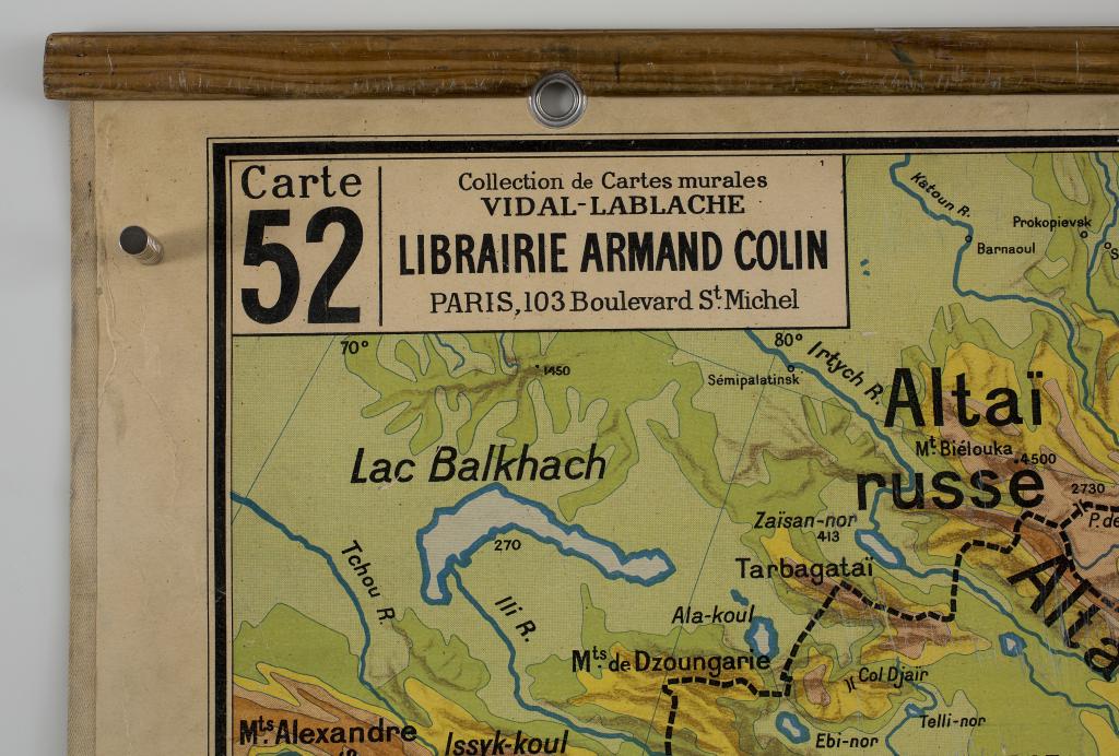 ensemble de la collection de cartes pédagogiques
