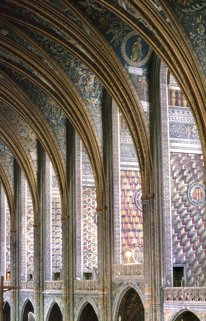 ensemble des peintures monumentales de la voûte et des chapelles