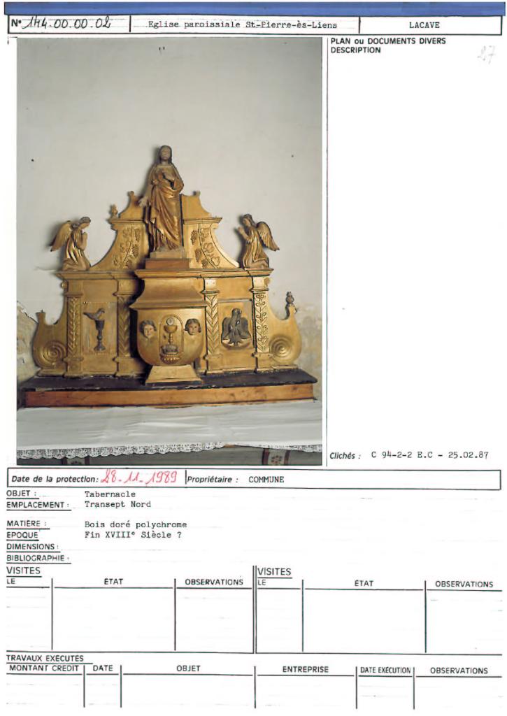 tabernacle à ailes
