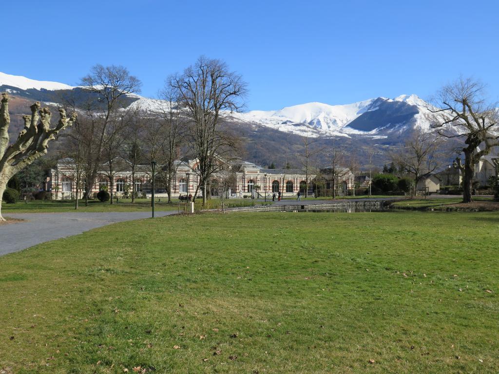 jardin d'agrément, jardin public dit parc thermal d'Argelès-Gazost