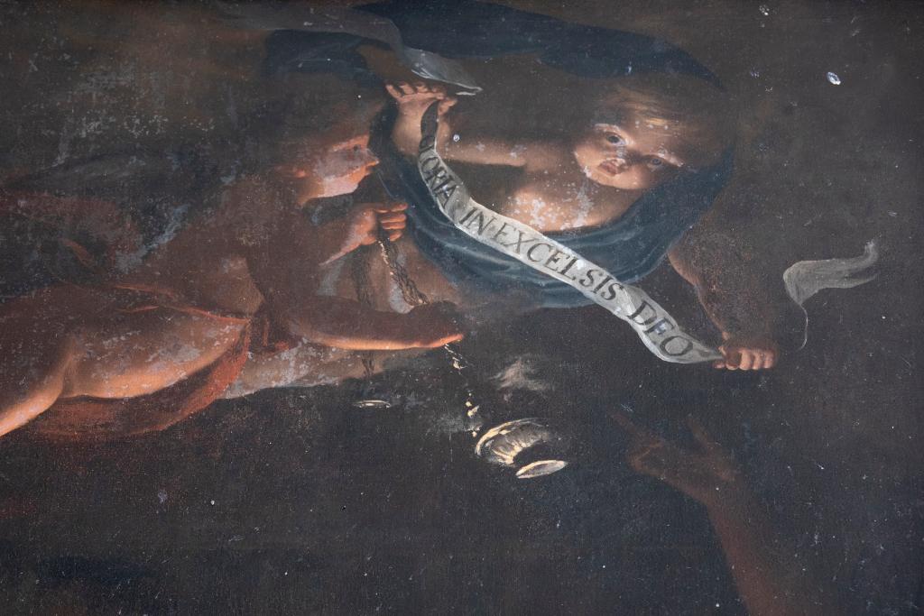tableau : Adoration des bergers