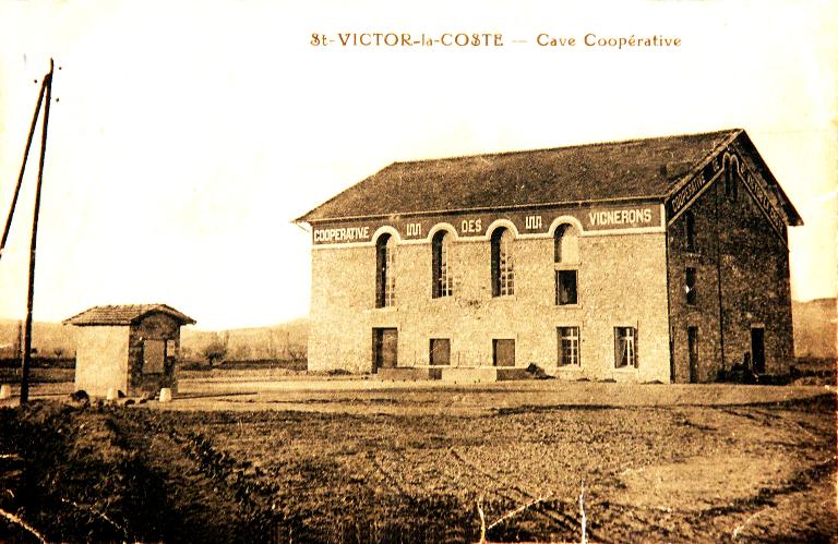 coopérative vinicole des Vignerons de Saint-Victor, puis chai des Costains, actuellement Vignobles Victor Contis