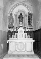 retable du Sacré-Coeur de Jésus (retable à niche)