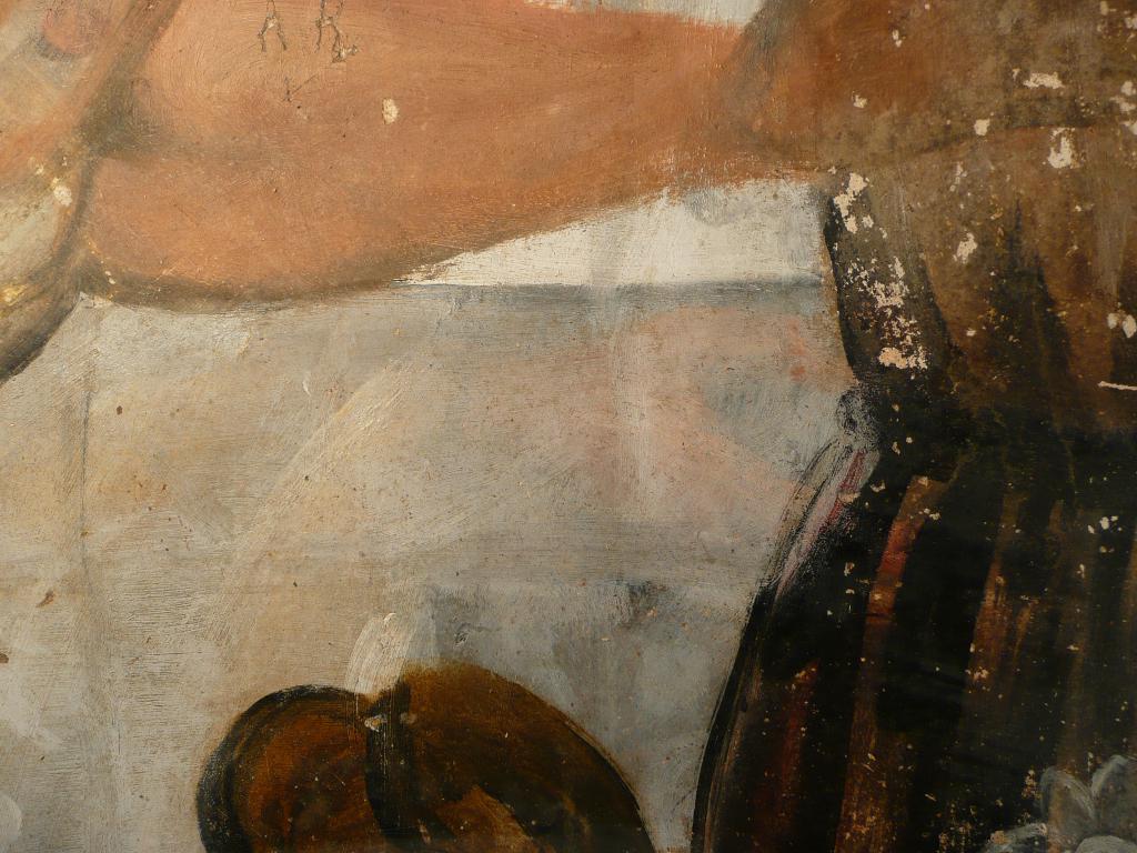 Les peintures murales du studiolo