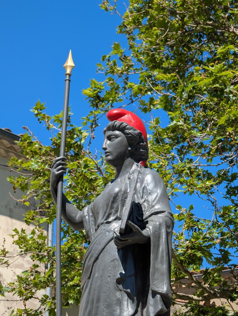 monument (monument commémoratif), de la république, Marianne à la Constitution