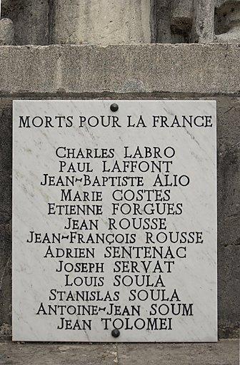 monument aux morts de la guerre de 1939-1945