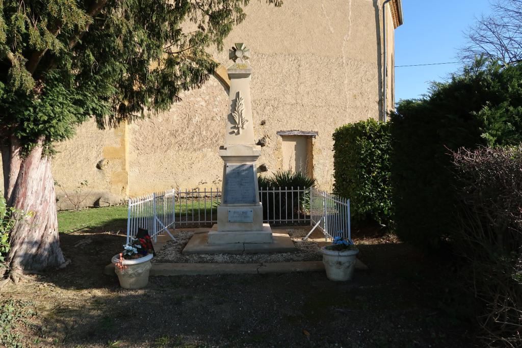 monument aux morts de la guerre de 1914-1918 et de la guerre de 1939-1945