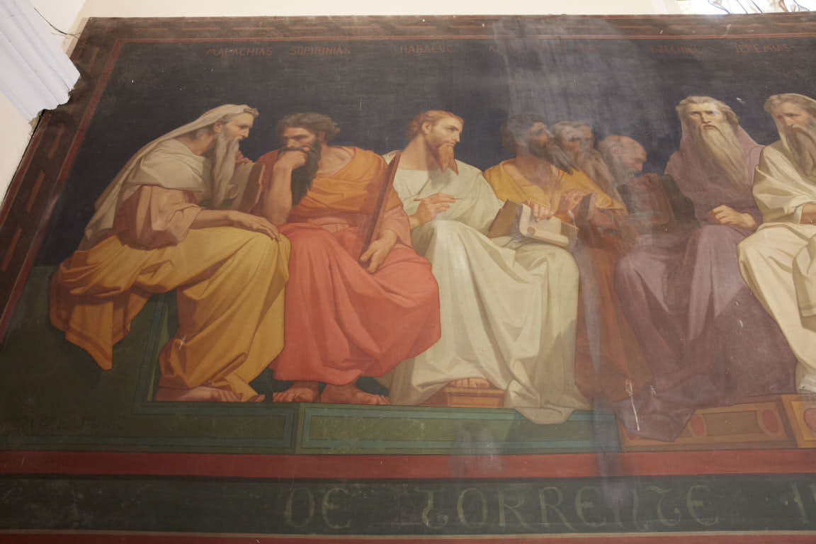 peintures de la tribune
