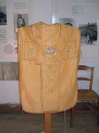 chasuble, manipule, étole de clerc, voile de calice, bourse de corporal : ornement or 2