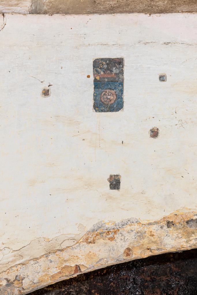 Peintures monumentales et plafond peint du logis