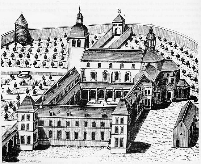 abbaye de bénédictins Sainte-Marie