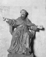 statue : Saint Pierre ou saint Augustin