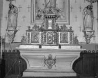 autel, tabernacle, exposition (autel tombeau, tabernacle à ailes)