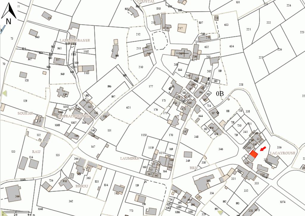 édifice non identifié (maison ?) puis grange