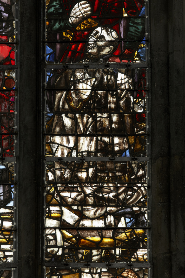 verrière N°110 de l'ancienne cathédrale de Narbonne