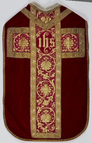 Chasuble rouge