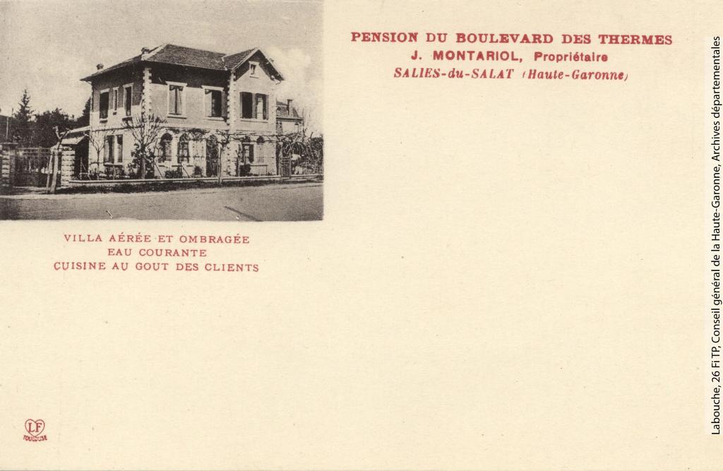 quartier thermal de Salies-du-Salat