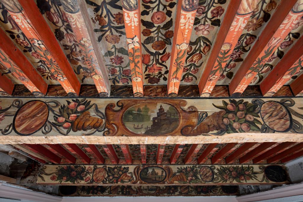 ensemble des peintures monumentales du château