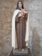 statue (petite nature) : sainte Thérèse de l'Enfant Jésus