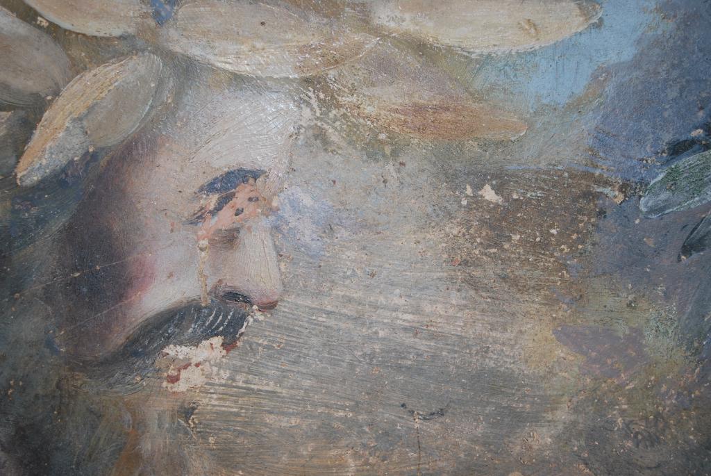 Les peintures murales du studiolo