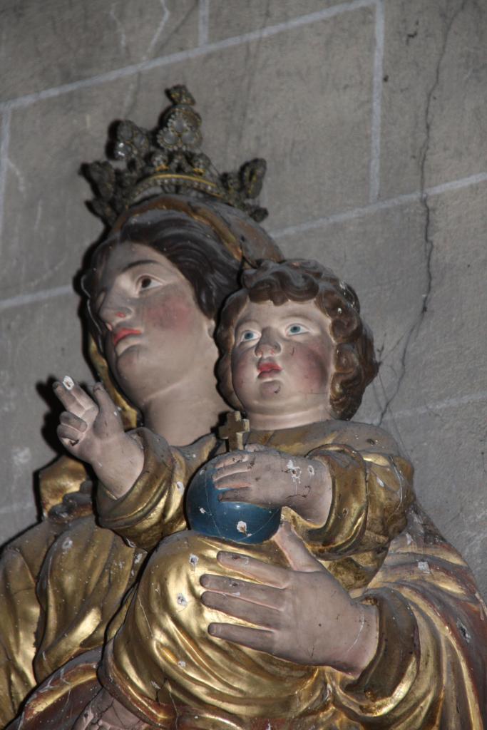 statues de la Vierge et saint Joseph