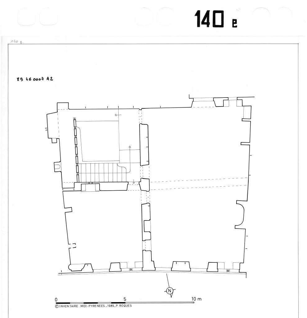 palais de Via, puis sénéchaussée, dit Château du roi, actuellement prison