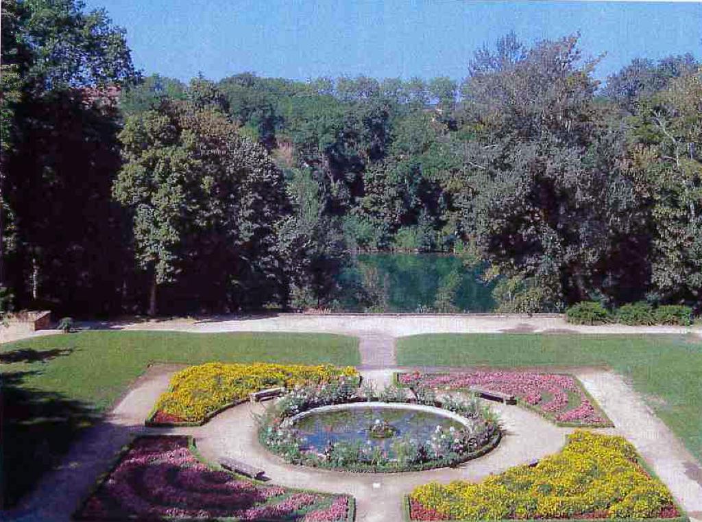 jardin d'agrément, puis jardin public dit parc de Foucaud (ou d'Huteau, ou d'Hutaud)