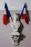 Buste et socle : Marianne