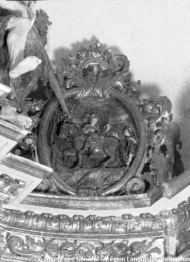 Cinq reliefs (du retable de saint Martin)
