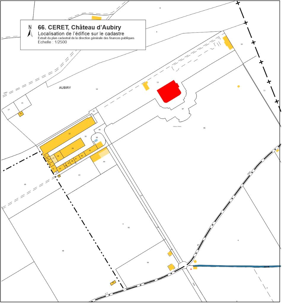 Demeure dite château d'Aubiry