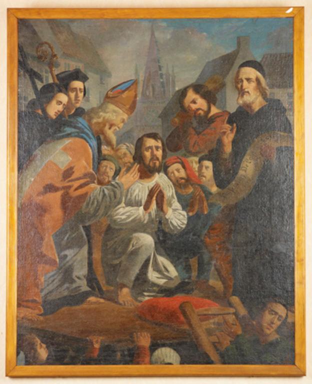 tableau de la confession de Pons de l'Héras