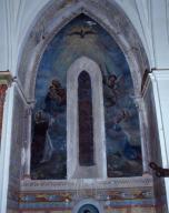 peinture monumentale : Vierge du Rosaire