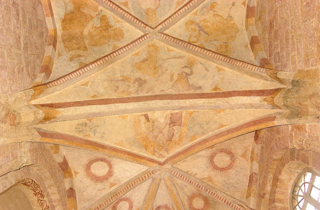 peinture monumentale de l'abside centrale
