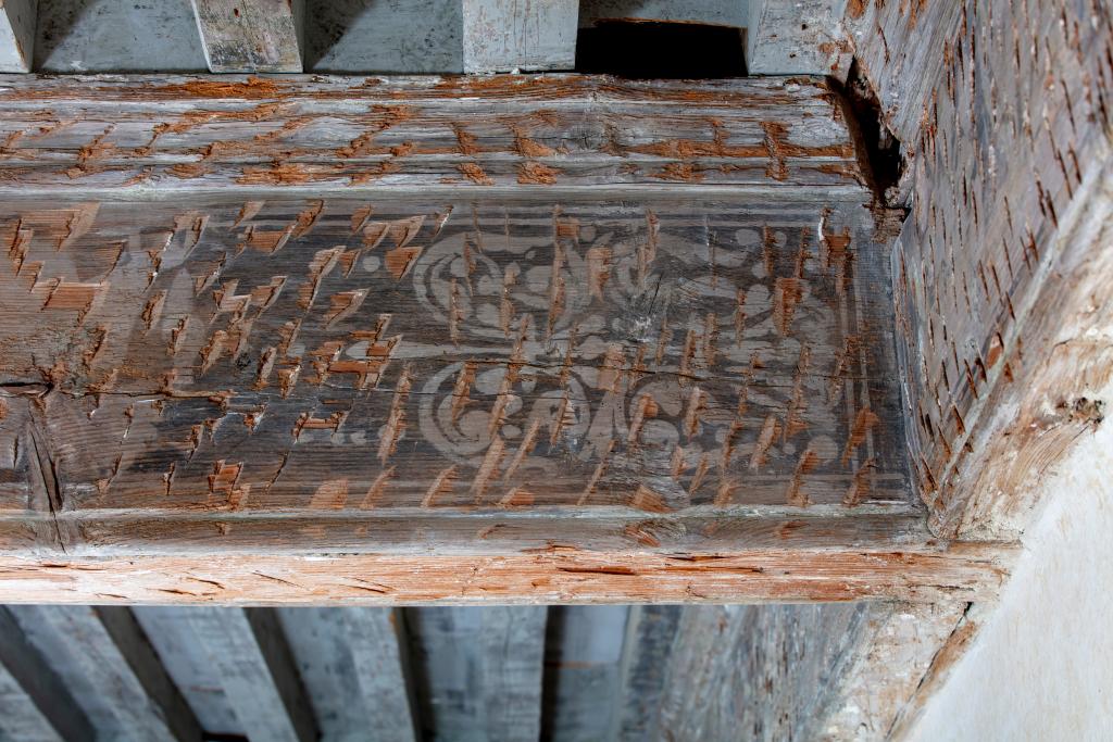 ensemble des peintures monumentales du château