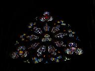 verrière N° 21 de l'église Saint-Nazaire de Carcassonne