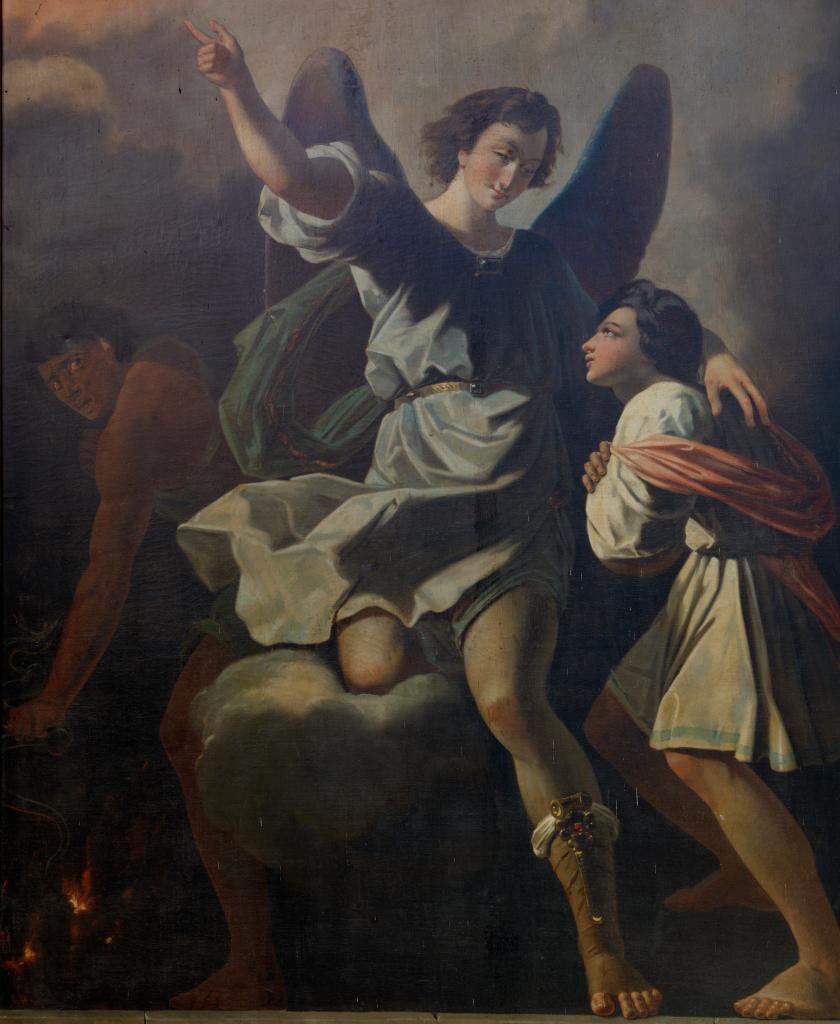 tableau : L'Ange gardien