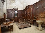 mobilier de la sacristie