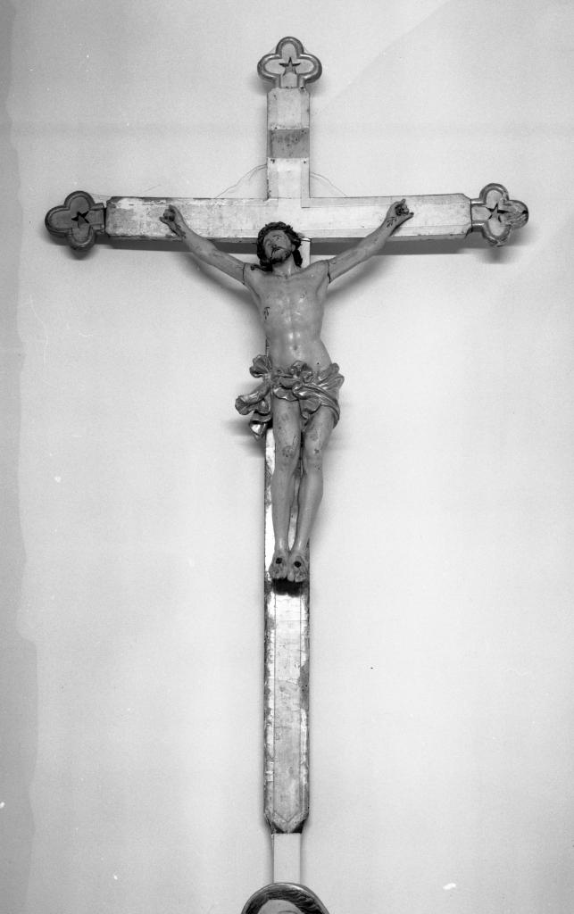 croix de procession : Christ en croix