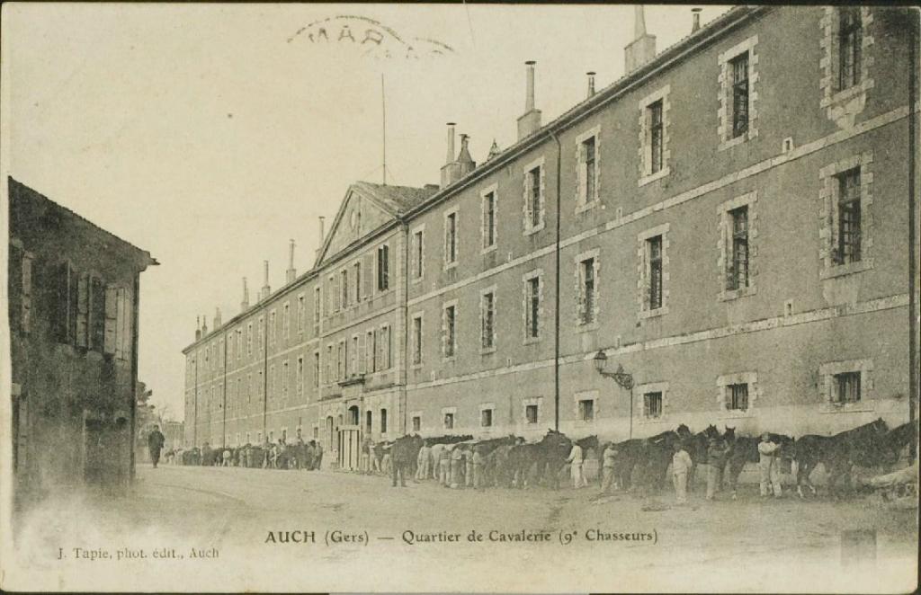Quartier de cavalerie Henry, puis Quartier de cavalerie Espagne, Caserne d'artillerie et Centre d'Instruction du service de l'Intendance
