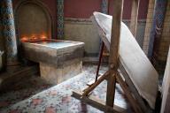 sarcophage, dit des saints Agathon, Hilarion et Poémon