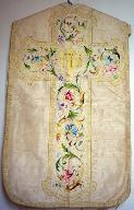 chasuble blanche et étole (n° 46)