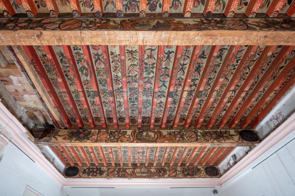 ensemble des peintures monumentales du château