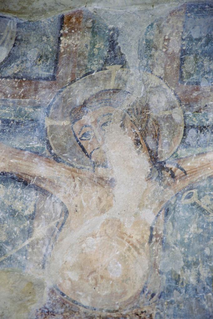 peintures monumentales romanes de l'abside