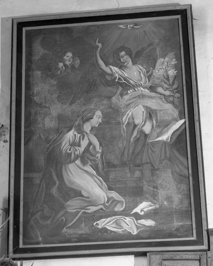 ex-voto (ex-voto tableau) : Annonciation