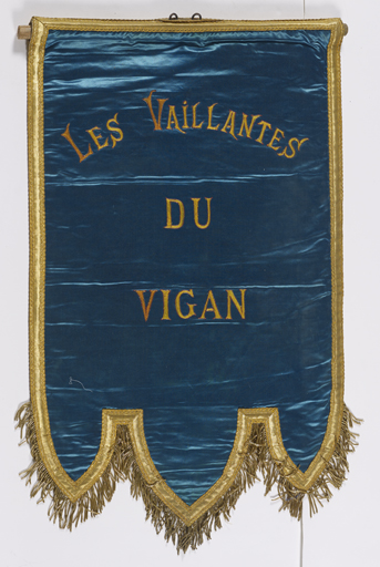 bannière des Vaillantes du Gard