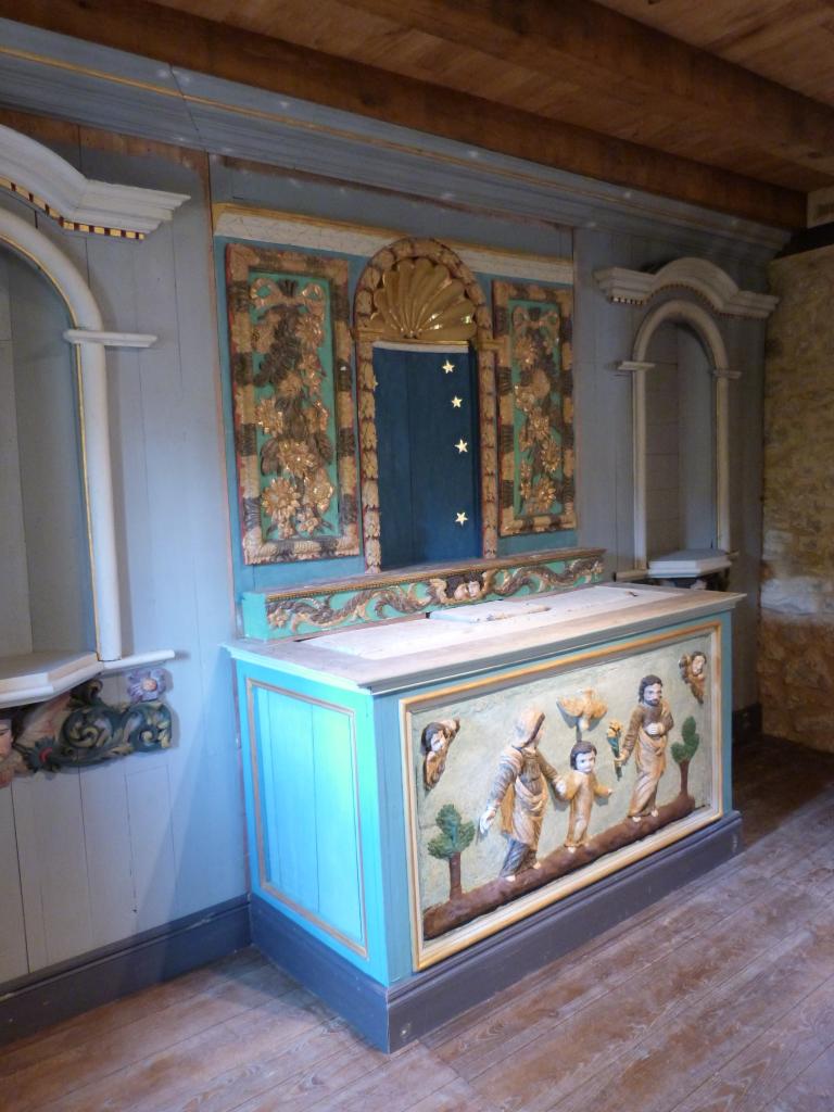 retable du maître-autel, gradin et devant d'autel